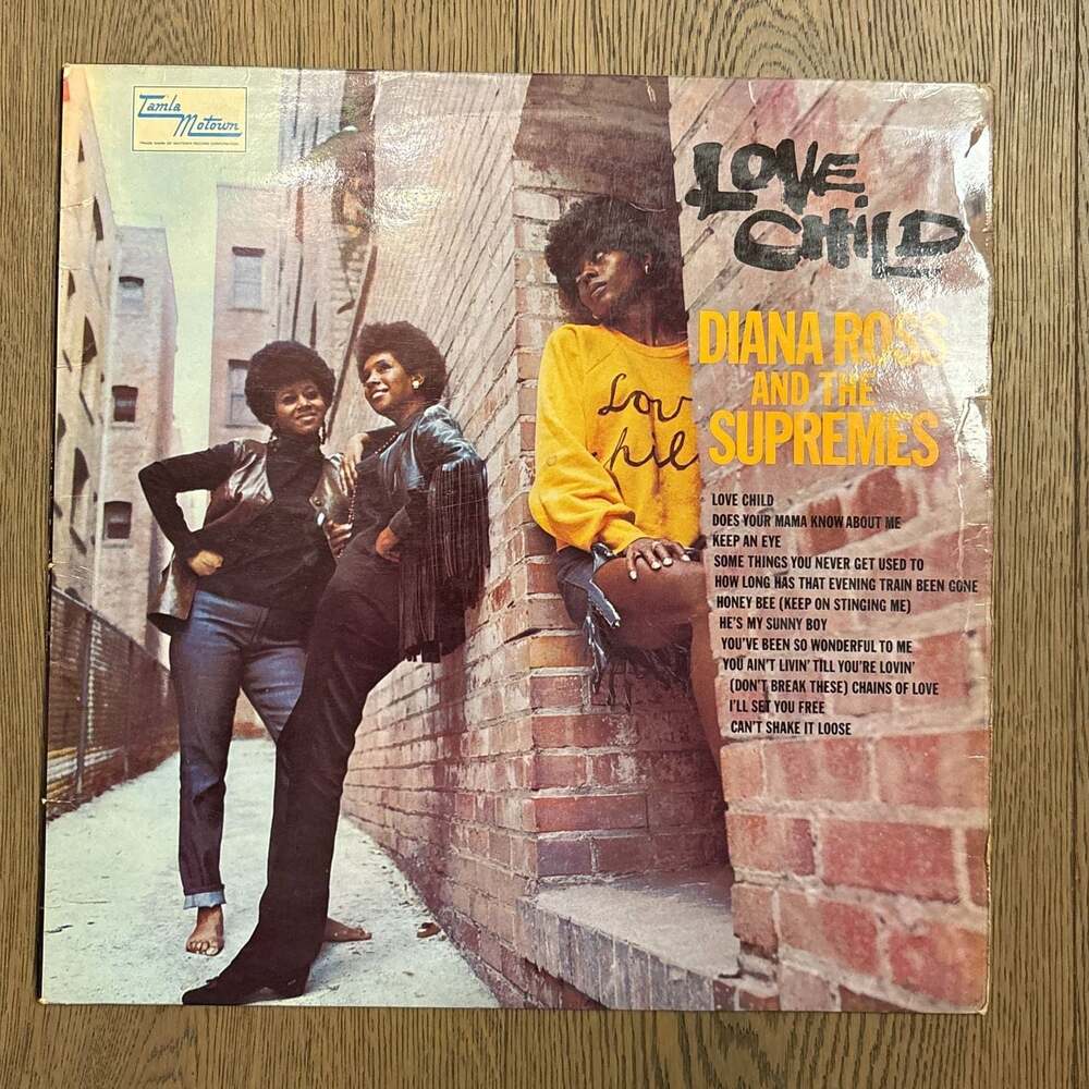 Diana Ross & the Supremes Love Child 1968 Original Vinyl LP MS-670 Stereo